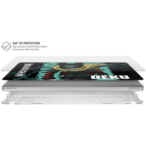 My Hero Academia Dark Deku Season 6 MacBook Air 15in (2023-2025) Case plus Skin